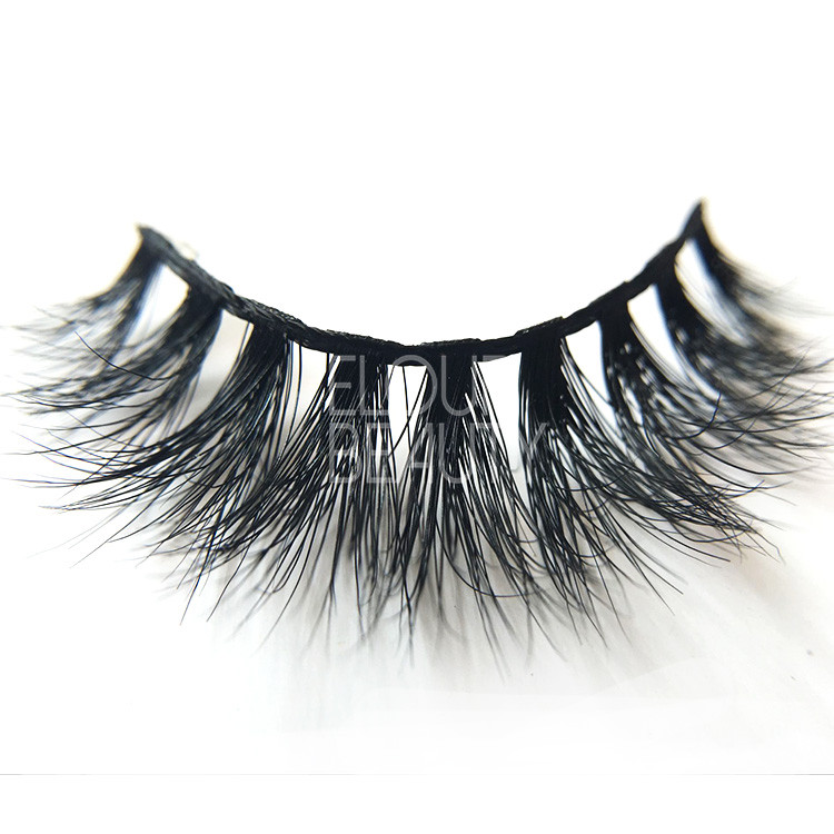 Luxury 3D real mink permanent fake eyelashes China supplies EA05